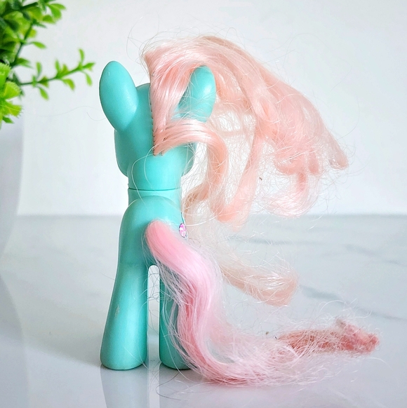 🍬 RARE My Little Pony ~ Minty ~ FIM Peppermint 2010 3" G4 Hasbro Y2K MLP - Picture 5 of 8